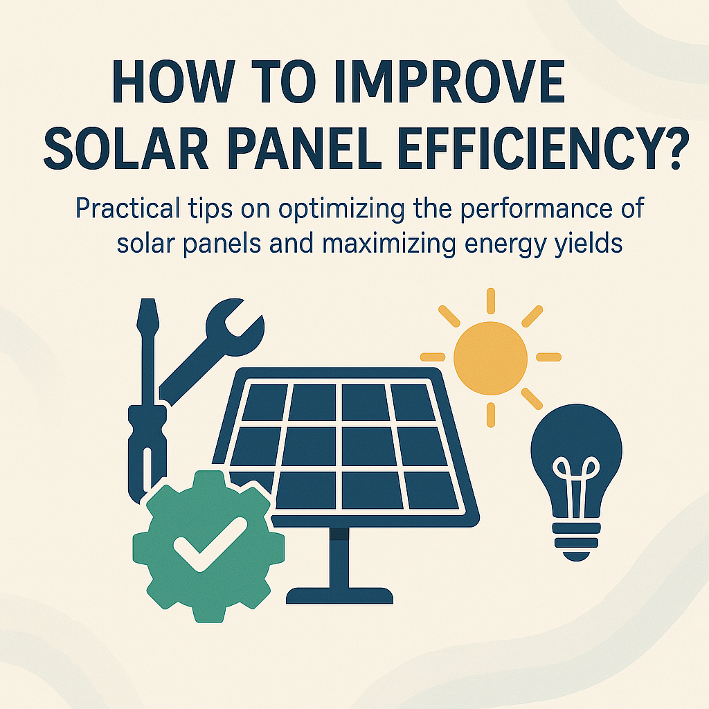 Photovoltaic panel efficiency