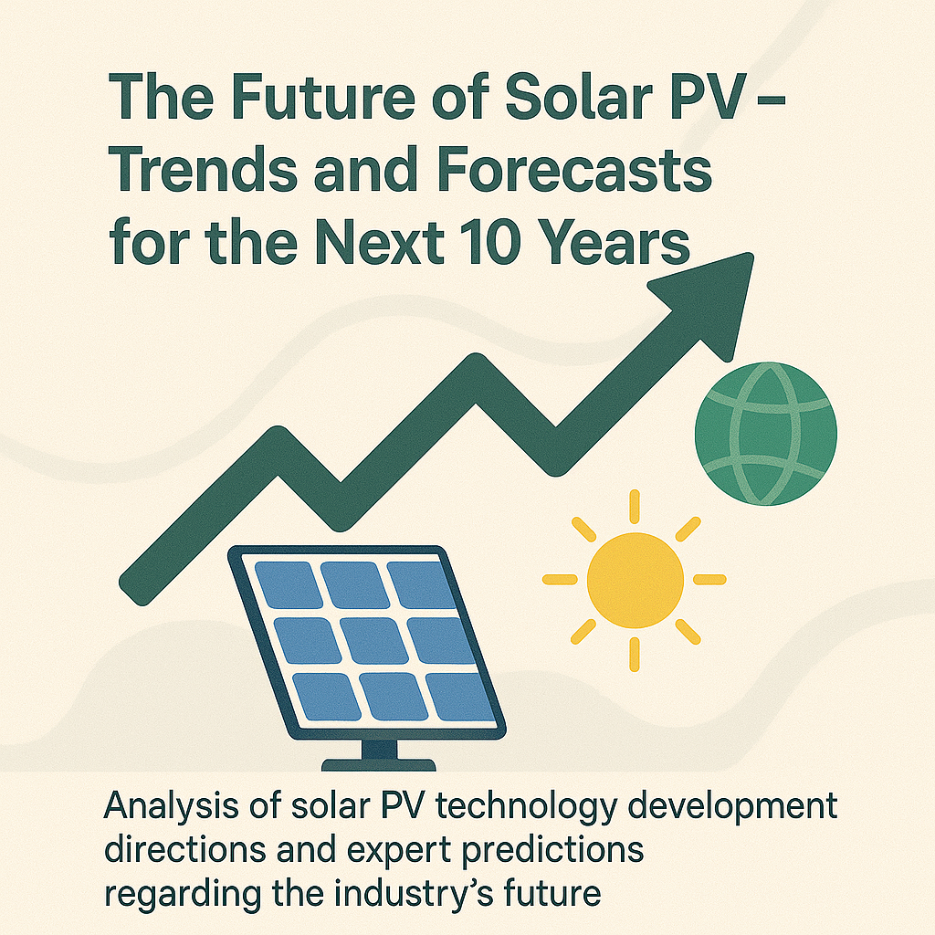 The future of photovoltaics