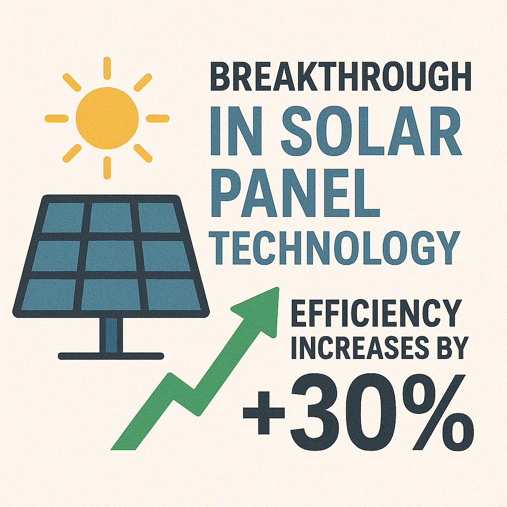 New technologies in photovoltaics